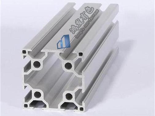 江蘇廠家6060歐標(biāo)雙槽流水線鋁型材 HF192-6060槽8歐標(biāo)鋁型材